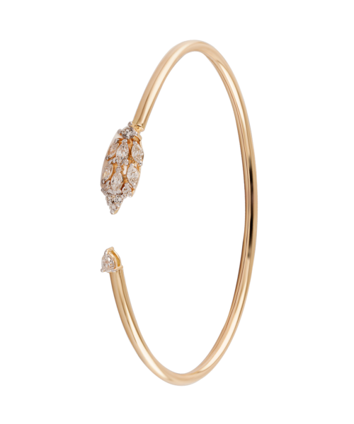 GOLD & DIAMOND BRACELET SHARLY JEWELLERY B0074DYHSH