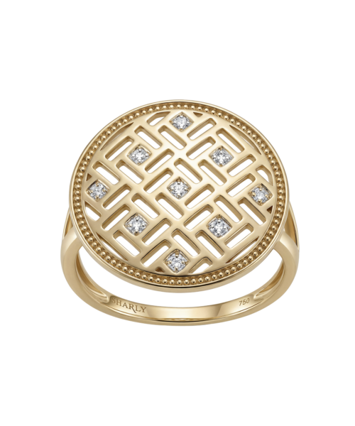 Gold & diamond Ring from Sharly Jewellery R0404DTDSH